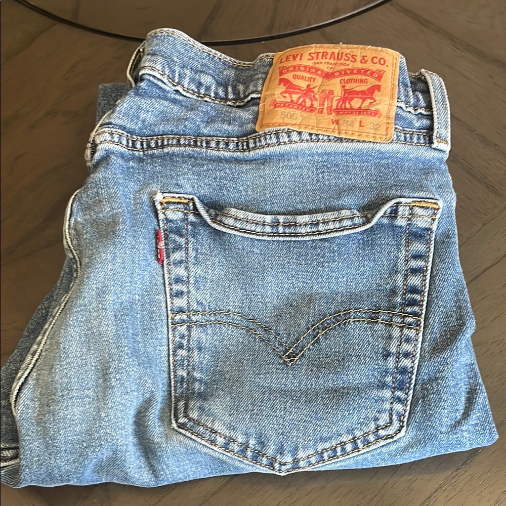 Levi's 505 Blue Denim Jeans